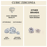 Everyday Elegance 14K Solid White Gold Earrings Oval Cut Cubic Zirconia Leverback Drop Dangle Basket Setting 1.32 CTW, .66 CTW each With Gift Box