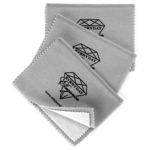 Jewelry Polishing Cloths Small Chemical Free Jewelry Cleaning Cloths  Individually Packaged About 3